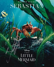 DAVEED DIGGS signed autograph 20x25cm LITTLE MERMAID in person autograph COA