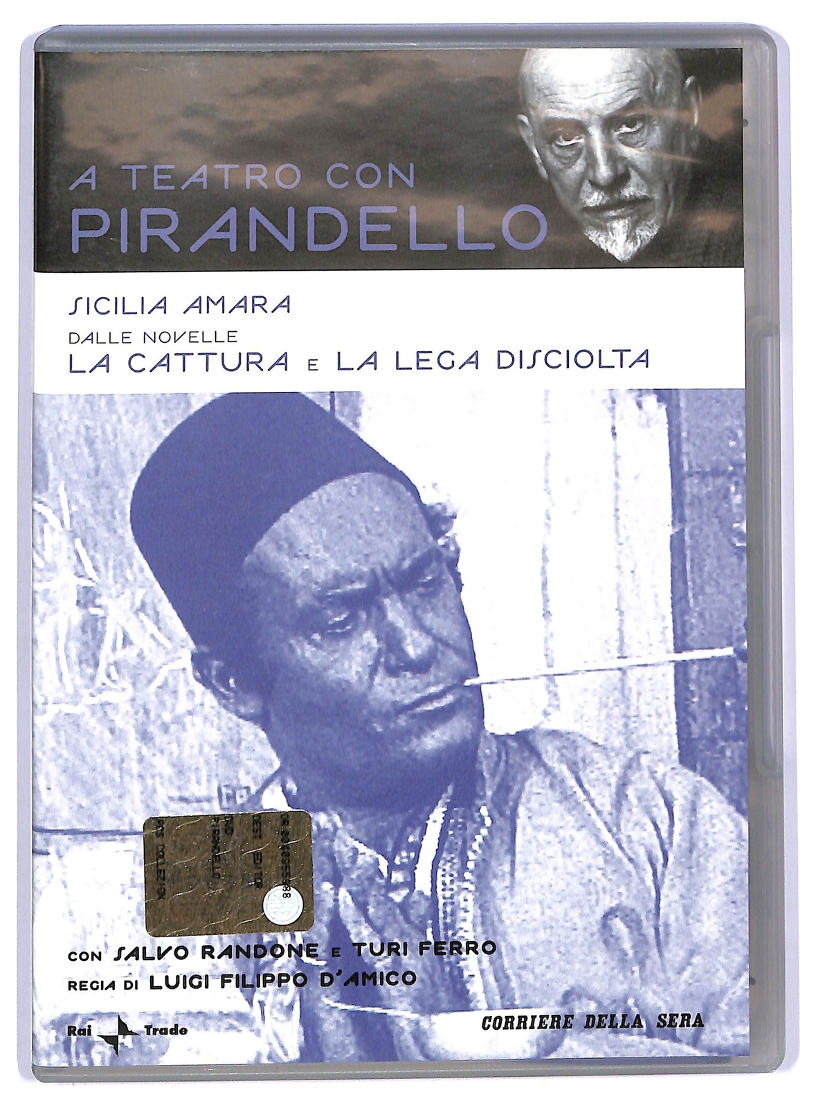 A Teatro Con Pirandello - Sicilia Amara N°24 DVD EDITORIALE