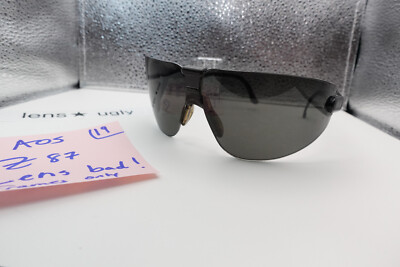 AOS Z87 SHIELD AVIATOR SUNGLASSES black  BIKE/ski adjustable  FRAMES ONLY sg 19