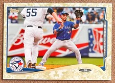 2014 Topps Camo #554 Maicer Izturis /99 Toronto Blue Jays Numbered Parallel Card