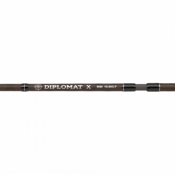abu garcia diplomat 4 piece travel 9ft spinning rod ABU GARCIA DIPLOMAT X - TRAVEL 4 PIECE SPINNING RODS 80 M /244 cm/ 10-30 g