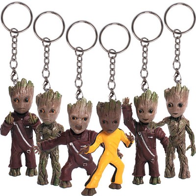 baby groot keychains