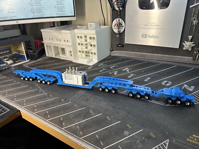 1/64 DCP BIG RIGS #15 LINDAMOOD PETERBILT 379 HEAVY HAUL & FONTAINE LOWBOY TRL E - Foto 5