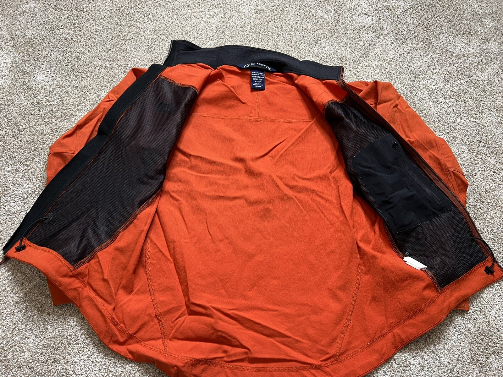 ARC'TERYX Giacca Arcteryx Vintage Soft Shell full zip taglia xs made in Canada