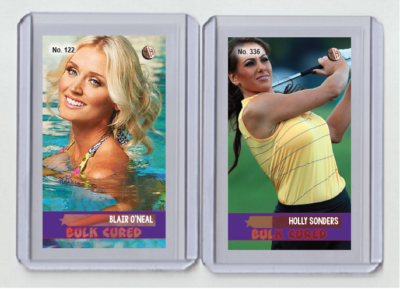 Blair O'Neal rare MH Bulk Cured #'d x/3 Tobacco card no. 122