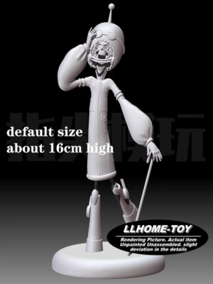 Anime OP Creator BROOK funny cute stand Resin 3D Print GK Kit