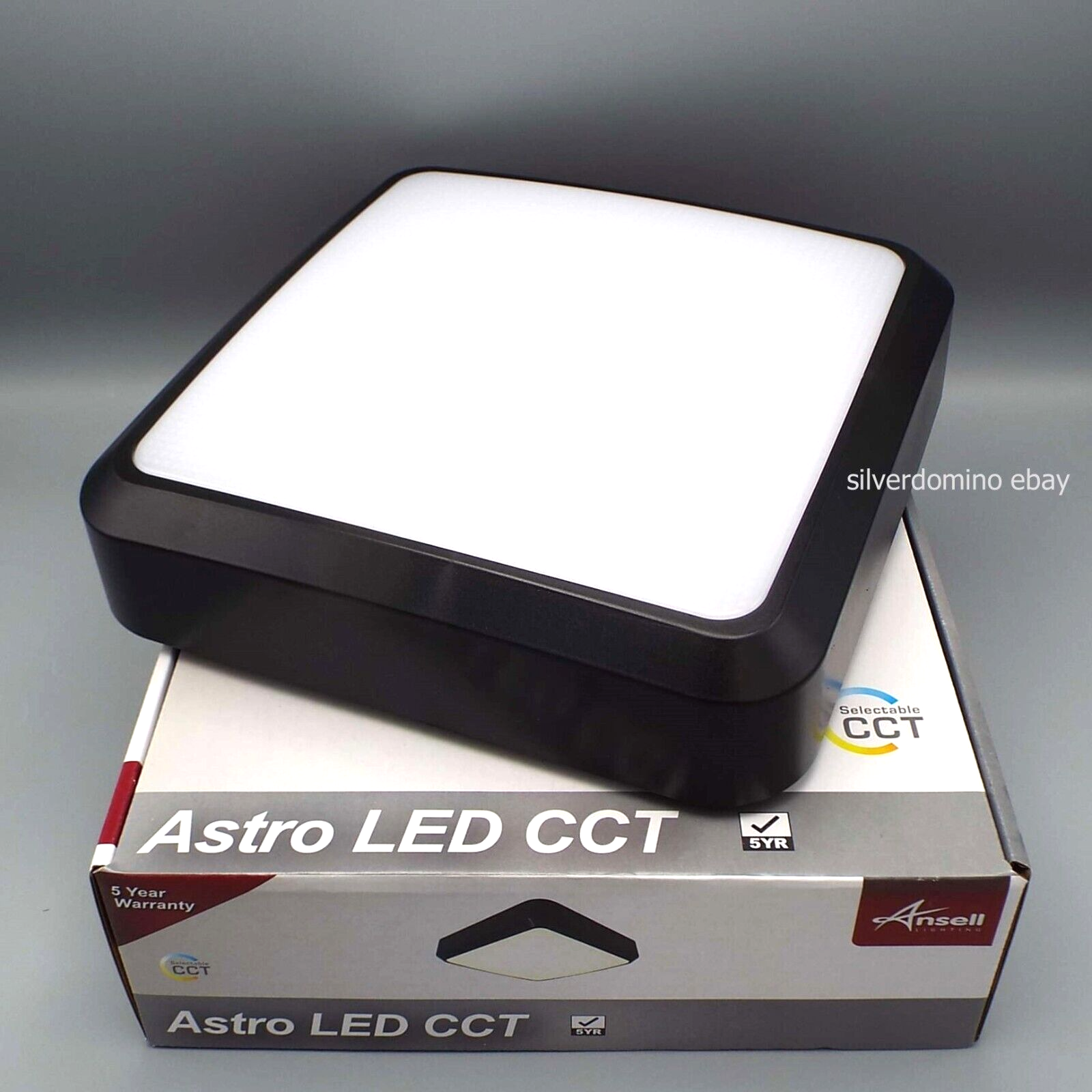 Ansell Astro 14w LED IP65 Bulkhead • Microwave Sensor • 3000K / 4000K • Corridor