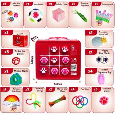 Fidget Toy Pack-Fidgets- Fidget Toys-32Pcs fidget pack in a Toy