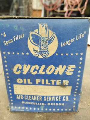 Cyclone Oil Filter, Vintage