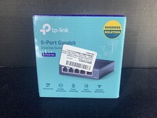 TP-LINK TL-SG105 5-Port Gigabit Desktop Switch 10/100/1000mbps New Sealed