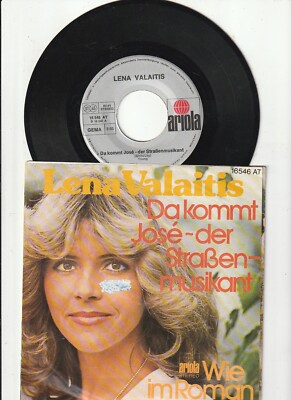 7 '' Lena Valaitis  -  da kommt Jose  der  Straßenmusikant...