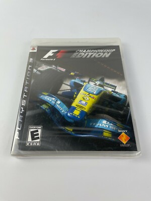 PS3 Formel 1 Championship Edition, NTSC UC, Brandneu & Sony Factory Sealed