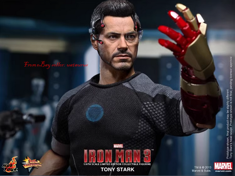 Perfect Hot Toys 1/6 Mms191 Iron Man 3 Tony Stark Debug Version