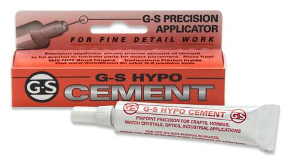 JSP G&S WATCH CRYSTAL HYPO CEMENT .3 oz (gl411)