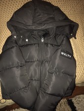 Womens Essential Puffer Jacket - Black