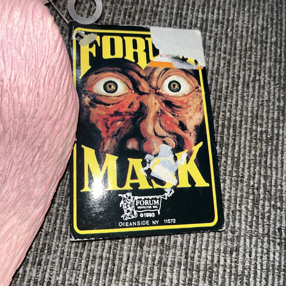 Pig Mask Pink Latex Full Over The Head Farm Animal Mask - Image 2 of 4