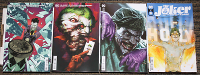 DC Joker The Man Who Stopped Laughing #6 FOUR COVER SET Bermejo, 1
