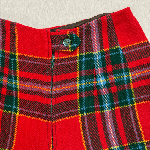 Vintage Schottenkaro Shorts Dark Academia Punk Shorts adrette Weihnachtsshorts - Bild 11 von 12