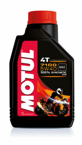 1 LITRO OLIO MOTORE MOTUL 7100 15W50 LUBRIFICANTE SINTETICO PER MOTO - Foto 8