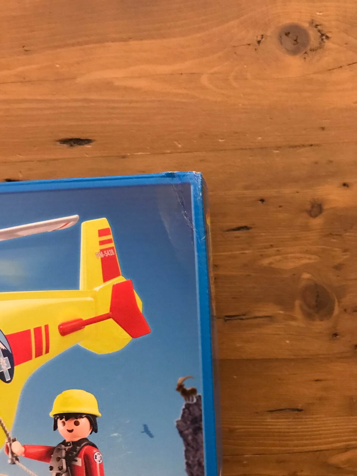 playmobil mountain rescue helicopter