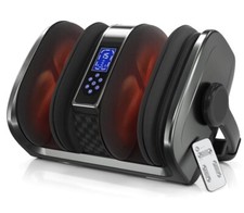 TISSCARE Shiatsu Massager with Heat for Feet and Calves - Foot Massager Machine