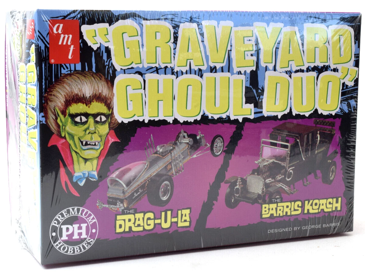 AMT / Premium Hobbies Graveyard Ghoul Duo 1:25 Plastic Model Car Kits  CP8120