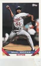 FREE SHIPPING-MINT-1993 Topps #341  Mel Rojas  Expos 