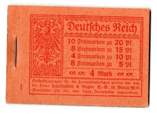 DR-ZusDr. Brand Booklet MH13A Only With HBL25+27 ** MNH MINT (CA2751