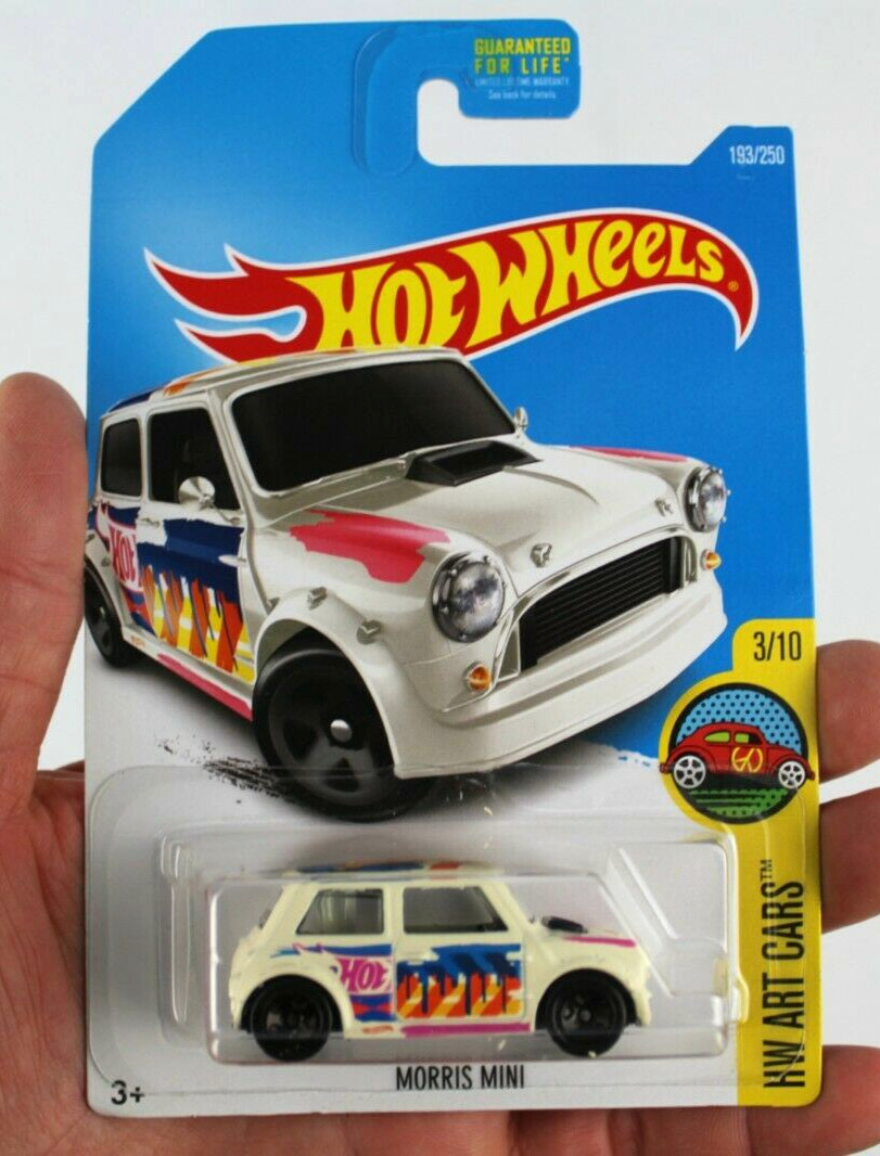 Hot Wheels MORRIS MINI 193/250 HW ART CARS 3/10 DHX66 2015 *QUICK SHIP*