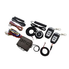 8x Car Alarm Start Security System Key Passive Keyless Entry Push Button Remote