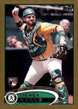 2012 Topps Update Series - Derek Norris #US65 (RC) Gold /2012