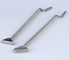 2X Hatch Support Spring Holder Stainless steel for Door Cover Cabinet Window
