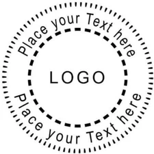 2 inch Custom Embosser with Logo, Personalize with Logo and Text