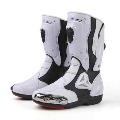 Men Motorcycle Boots Riding Shoes Off-road Touring Boots Protective Boots