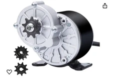 24V 350W Gear Motor Permanent Magnet Motor MY1016Z3 Wheelchair Go Kart Motor