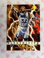 1995-96 SkyBox Premium Shaquille O'Neal Electrified #293 Orlando Magic