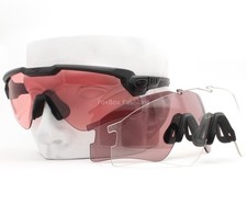 Occhiali da sole Oakley Ballistic montatura M Alpha nero opaco kit multi lenti OO9296-2044