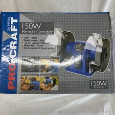 Twin Bench Grinder 150W Electric + 2 x 6" Grinding Wheels new in box