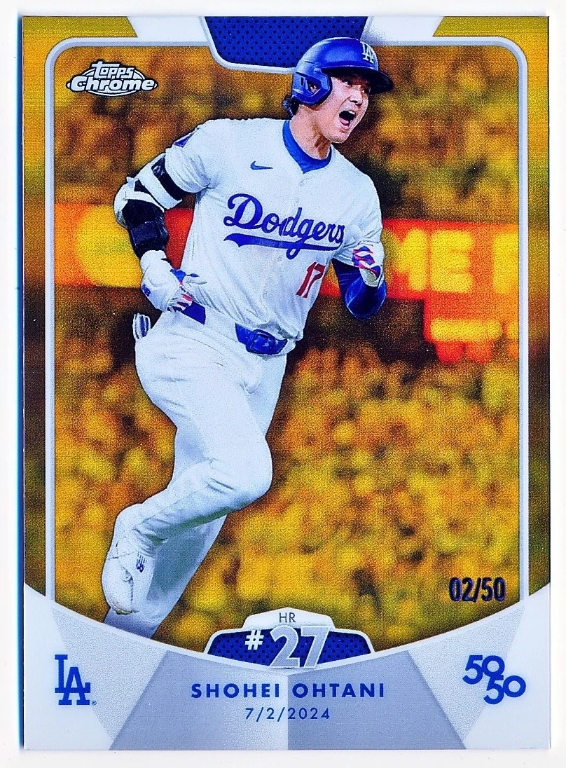 2024 Topps 50/50: Shohei Ohtani - Shohei Ohtani #43 for sale | eBay