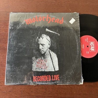 Motörhead whats words worth recorded live 1983 ASTAN LP NEAR MINT original