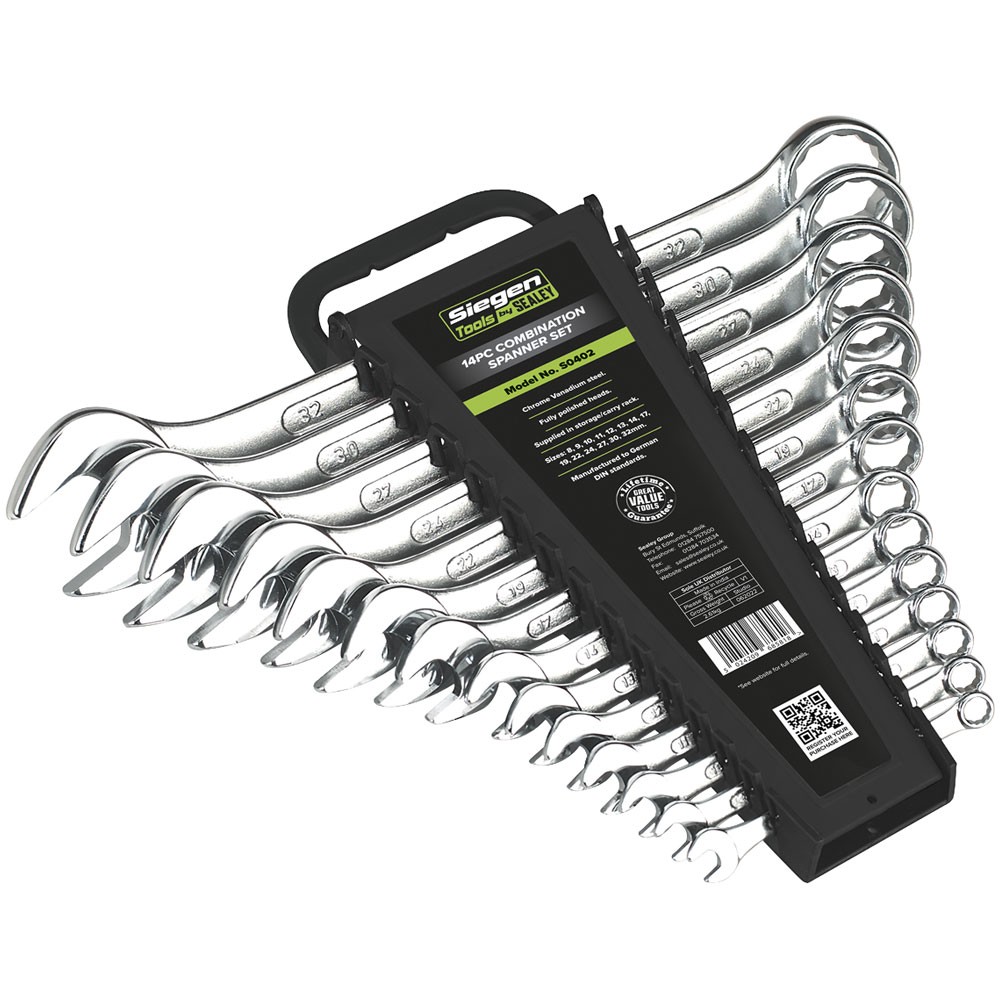 Siegen 14 Piece Combination Spanner Set Metric - Image 4