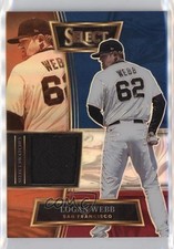 2022 Panini Select Swatches Tri-Color Prizm 88/99 Logan Webb #SELS-LW 10k8