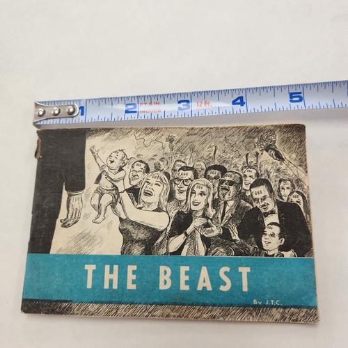 The Beast - 1966 - Jack Chick Publications Christian Comic Tract USED - Picture 8 of 8