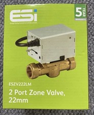 ESI ESZV222LM 2PORT 22MM ZONE VALVE BRAND NEW FAST DELIVERY