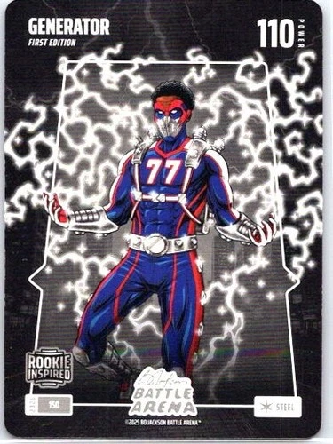 2026 Bo Jackson Battle Arena Generator 1st Edition RC STEEL VJ Edgecombe