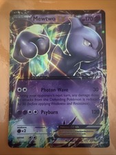 Pokémon TCG - MEWTWO EX - XY183 - FULL HOLO - XY BLACK STAR PROMO (2016)   on eBay