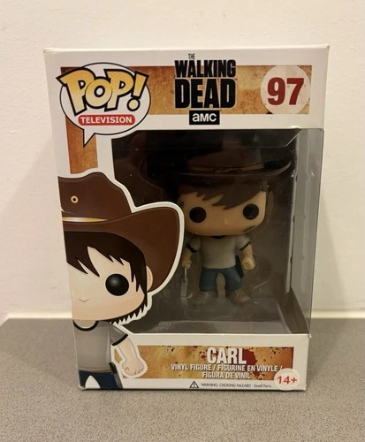 Funko POP! Television The Walking Dead Carl Grimes #97 - Light Box Wear