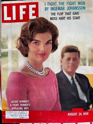 Life Aug 24,1959: US tourists-cheap jet fares; Ingemar Johansson vs fight Mob