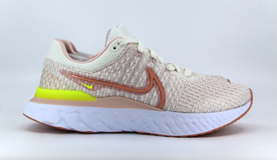 Nike React Infinity Run Flyknit 3 Laufschuhe UK 4 Sail Atmosphere DD3024-102