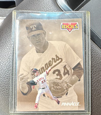 Pinnacle 1992 The Idols Insert #281 Nolan Ryan Jim Abbott Baseball Card